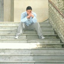 Salvatore Ruocco in una scena del cortometraggio Perpetuolabile (girato nell'ex-manicomio Leonardo Bianchi)