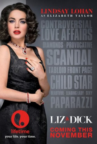 Liz and Dick: prima locandina del biopic dedicato alla vita di Elizabeth Taylor