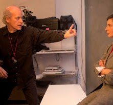 Isabella Rossellini e Timothy Greenfield-Sanders in una scena di About Face