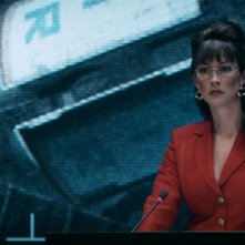 Iron Sky: Stephanie Paul in una scena del film