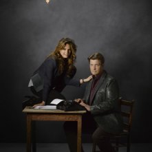 Castle Stana Katic E Nathan Fillion In Una Foto Promozionale Della Stagione 5 252484