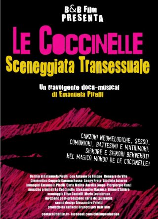Le Coccinelle, sceneggiata transessuale: la locandina del film