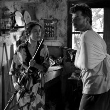 Aida Folch con Martin Gamet  in El artista y la modelo