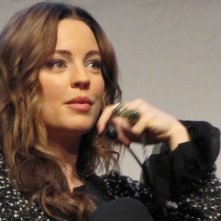 RomaFictionFest 2012:  Melissa George durante la presentazione di Hunted alla stampa