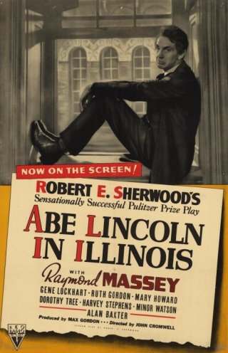 Abramo Lincoln in Illinois: la locandina del film