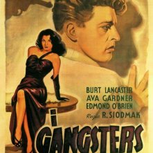 Locandina italiana del film I Gangsters (1946)