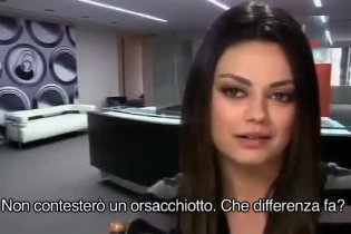 Intervista 'Mila Kunis' - Ted