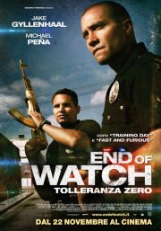 End of Watch - Tolleranza zero: la locandina italiana