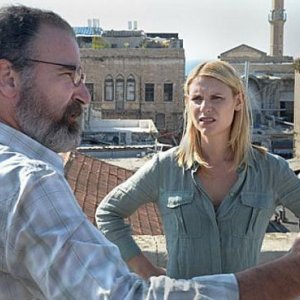 Claire Danes insieme a Mandy Patinkin nella seconda stagione di Homeland