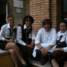 La Ladra: Johannes Brandrup, Daniela Terreri, Maggie Vicario, Gabriele De Luca sul set
