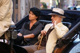 Trilussa - Storia d'amore e di poesia: Michele Placido e Monica Guerritore in una scena