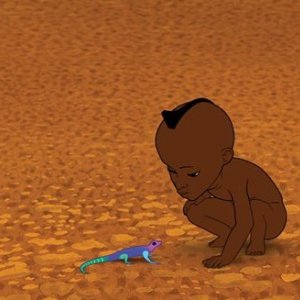 Kirikou et les hommes et les femmes, una bella immagine del film di Michel Ocelot