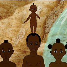 Kirikou et les hommes et les femmes, una immagine del film d'animazione