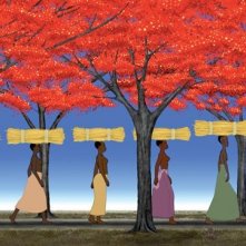 Kirikou et les hommes et les femmes, una immagine del film di Michel Ocelot