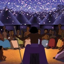 Kirikou et les hommes et les femmes, una scena del film