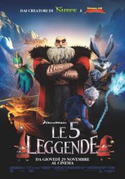 Le 5 leggende: la locandina italiana del film