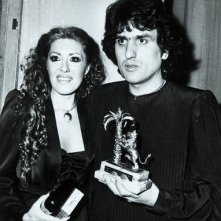 Sanremo 1980: Toto Cutugno con sua moglie