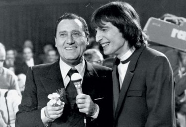 Sanremo 1981, Alberto Sordi e Claudio Cecchetto