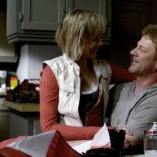 Sean Bean insieme ad Adelaide Clemens in una scena di Silent Hill: Revelation 3D