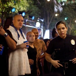 End of Watch - Tolleranza zero: America Ferrera in una scena del film nei panni dell'agente Orozco