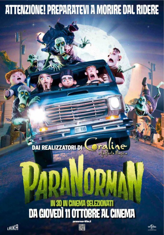 Paranorman La Locandina Italiana Del Film 253574
