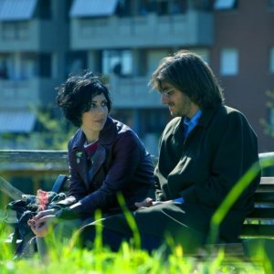 Tutti i santi giorni: i due innamorati Thony e Luca Marinelli in una scena del film di Paolo Virzì