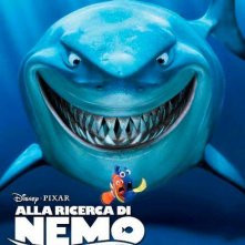 Alla ricerca di Nemo in 3D: il character poster italiano dello squalo bianco Bruto
