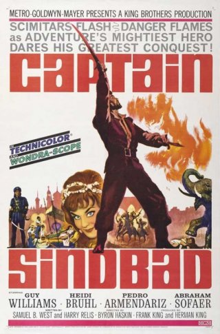 Capitan Sinbad: la locandina del film