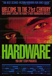 Hardware: la locandina del film