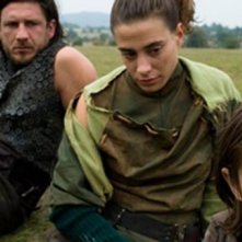 Archeo: Medea Novak, Niko Novak con il piccolo Tommaso Finzi in una scena del film