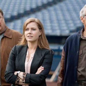 Clint Eastwood con Amy Adams e John Goodman in una scena di Di nuovo in gioco