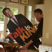 Go On: Matthew Perry in una scena dell'episodio Bench-Clearing Brawl