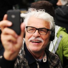 Il cecchino: il regista Michele Placido sul set del film