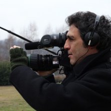 Le cose belle: uno dei registi del documentario, Giovanni Piperno, sul set