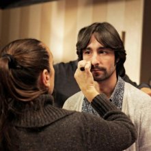 Mikel Losada sul set di Bypass