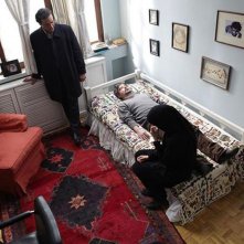 The last step: Leila Hatami al capezzale del marito appena defunto in una scena con Alireza Aghakhani