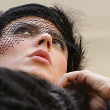 The last step: un intenso primo piano di Leila Hatami tratto dal film