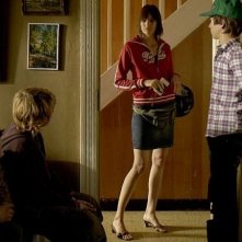 Un'estate da giganti: i tre protagonisti del film in una scena con Gwen Berrou