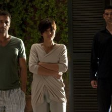 Viva l'Italia: Ambra Angiolini, Raoul Bova e Alessandro Gassman in una scena
