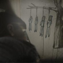 Sinister: disegni inquietanti una scena del film