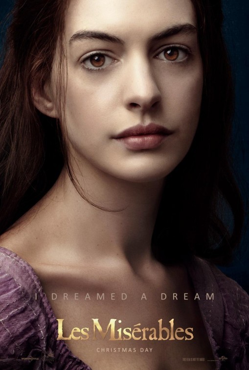 Les Miserables Ecco La Nuova Locandina Che Mostra Anne Hathaway Nel Ruolo Di Fantine 254265
