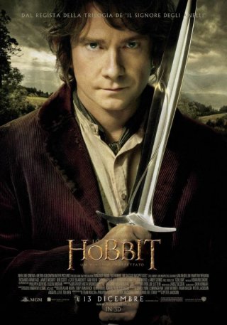 Lo Hobbit - Un viaggio inaspettato: character poster italiano di Martin Freeman, alias Bilbo Baggins