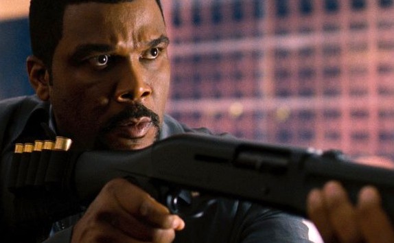 Primo piano di Tyler Perry in Alex Cross