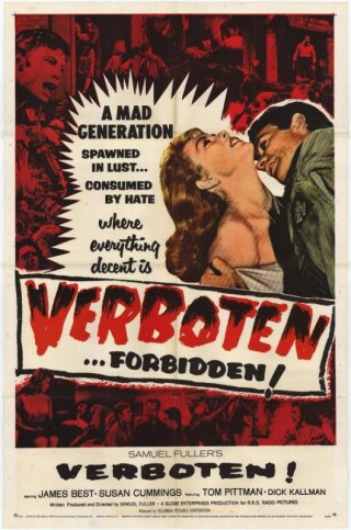 Verboten, Forbidden, Proibito: la locandina del film