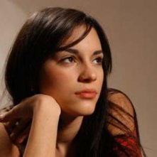 Lavinia Guglielman in una foto scattata sul set