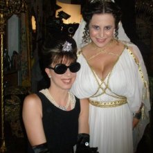 Veronica Pivetti, Daniela Terreri sul set de La ladra