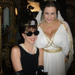 Veronica Pivetti, Daniela Terreri sul set de La ladra