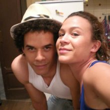 Dal set di  Don Luca c'è Valeria Graci e Gabriele De Luca