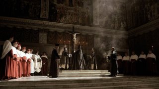 I Borgia: una foto di scena della serie