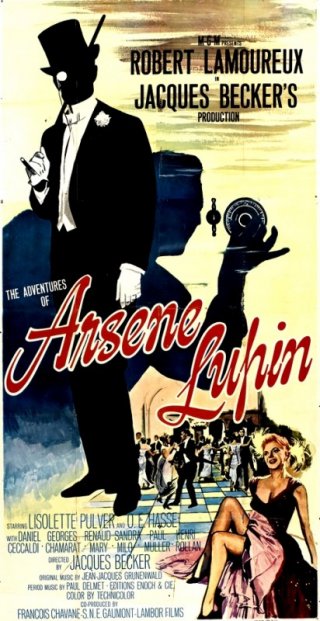 Le avventure di Arsenio Lupin: la locandina del film